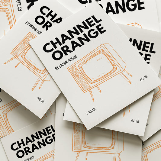 Channel Orange Inspired Art Print