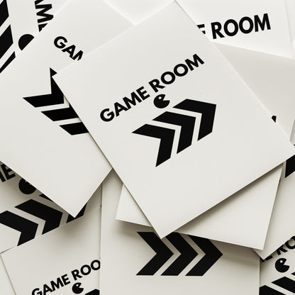 Game Room "that way" Art Print