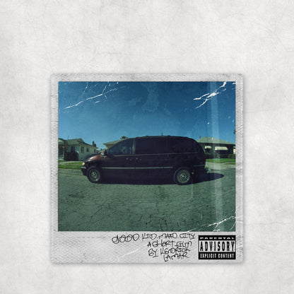 Kendrick Lamar Album Cover Coasters