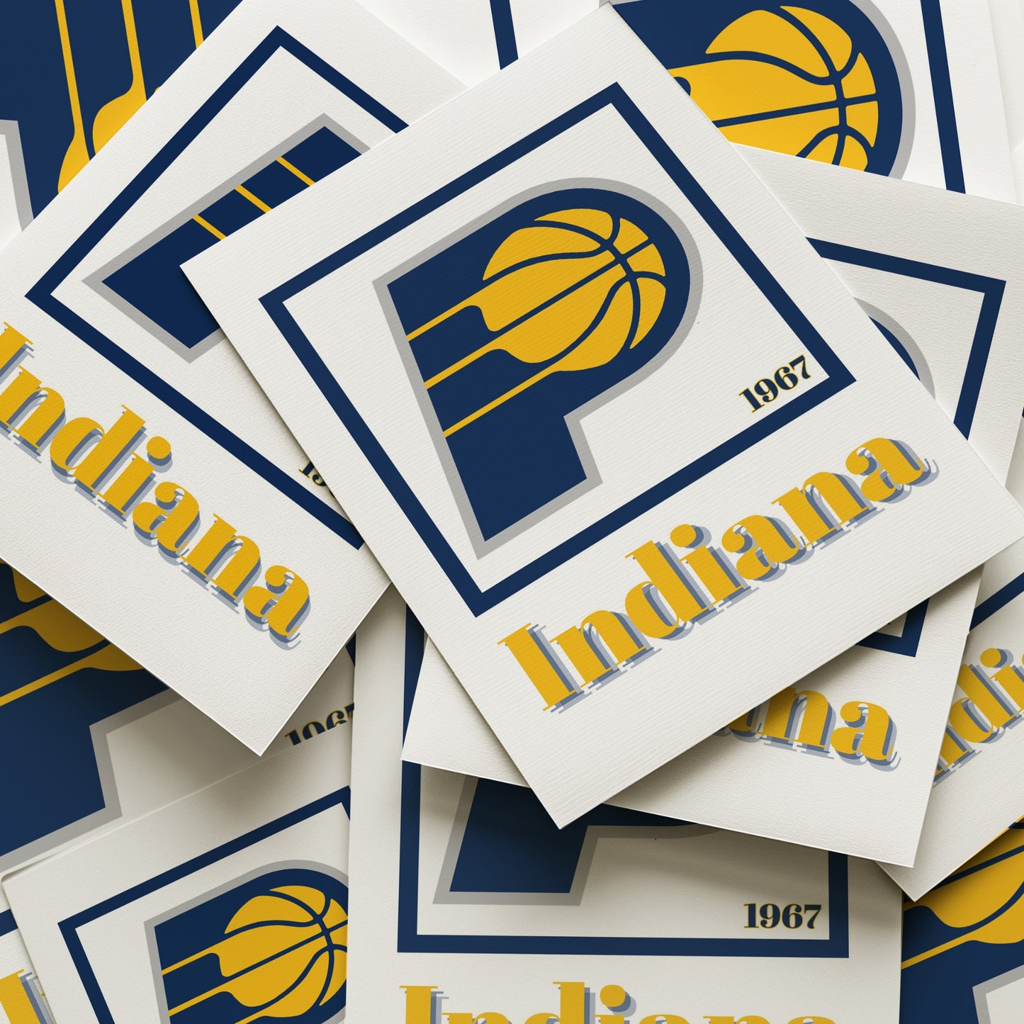 Indiana Pacers Minimalist Art Print