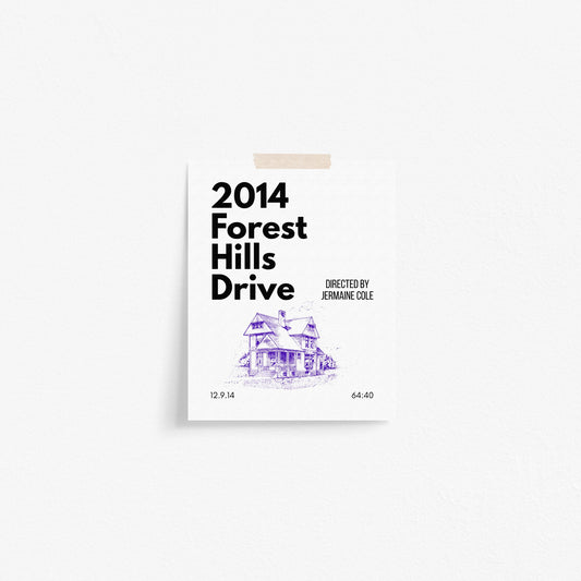 2014 Forest Hills Drive Inspired Art Print