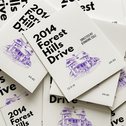 2014 Forest Hills Drive Inspired Art Print