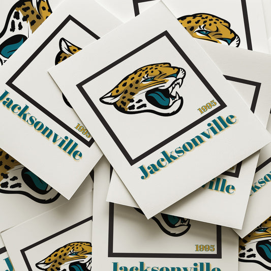 Jacksonville Jaguars Minimalist Art Print