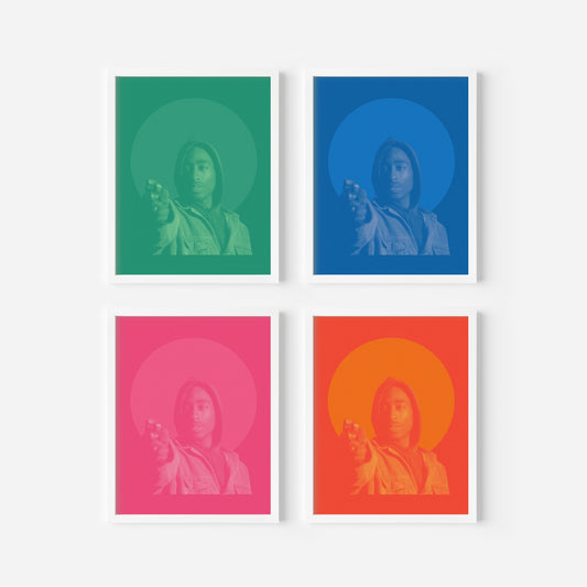 Bishop Pop Art Print Set