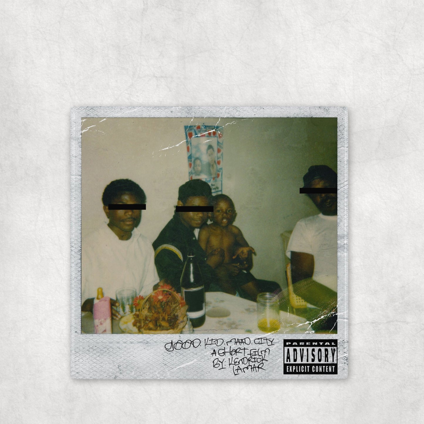 Kendrick Lamar Album Cover Coasters