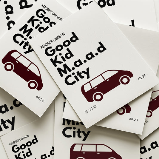 Good Kid, M.A.A.D. City Inspired Art Print