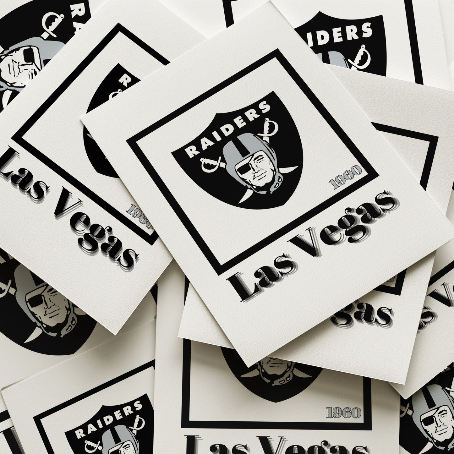 Las Vegas Raiders Minimalist Art Print