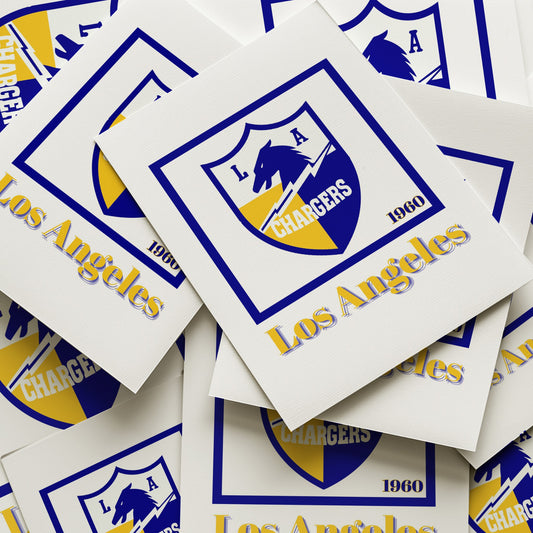 Los Angeles Chargers Minimalist Art Print