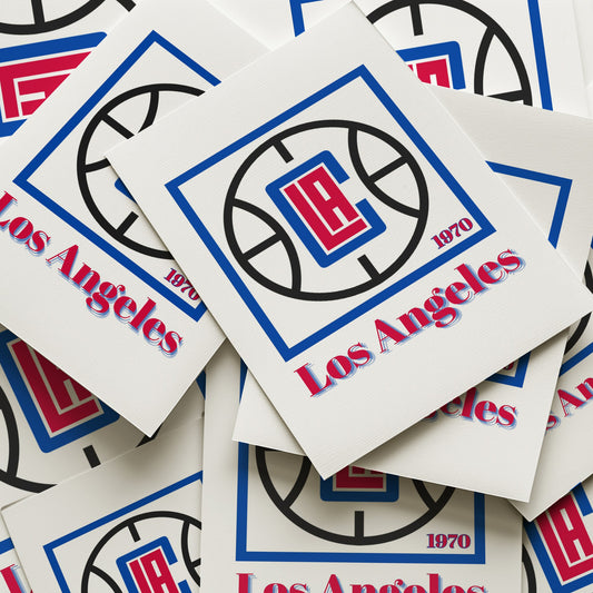 Los Angeles Clippers Minimalist Art Print