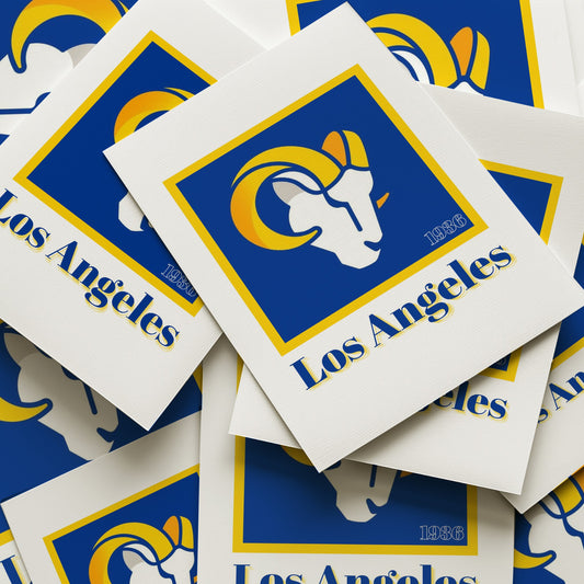 Los Angeles Rams Minimalist Art Print