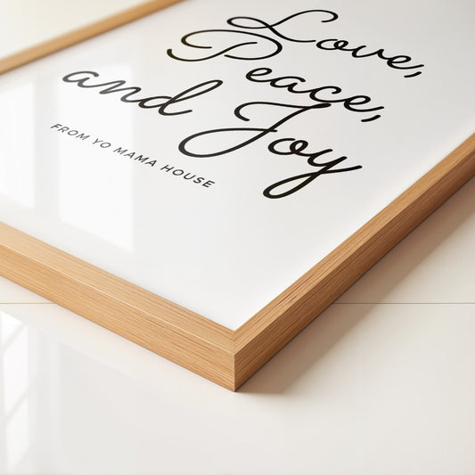 Love, Peace, and Joy