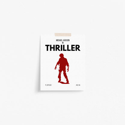 Thriller Inspired Art Print