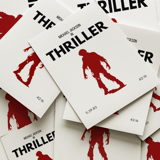 Thriller Inspired Art Print