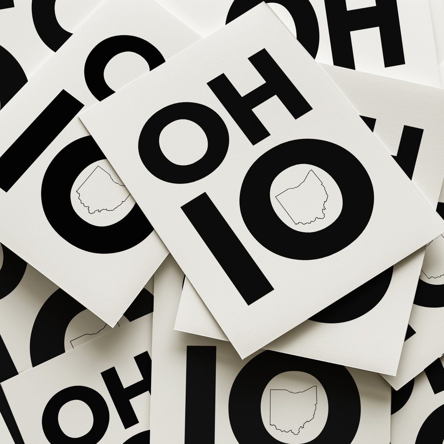 Ohio Bold Typography Art Print