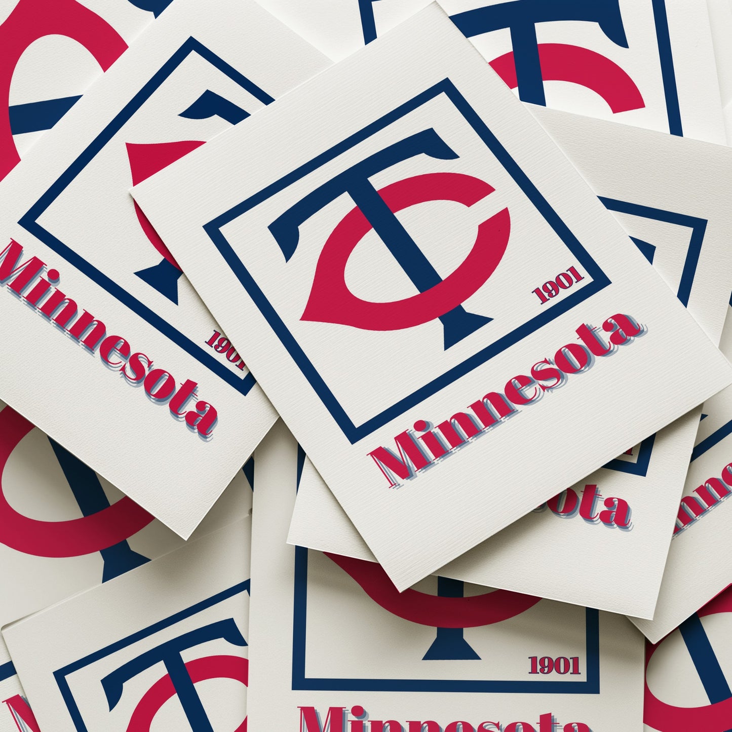Minnesota Twins Minimalist Art Print
