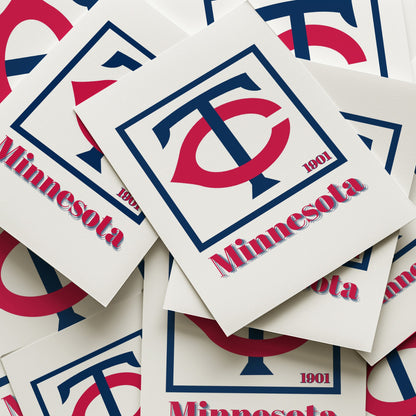 Minnesota Twins Minimalist Art Print