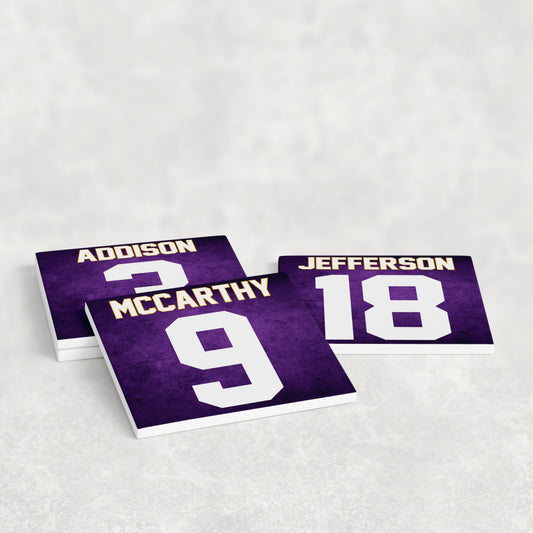 Minnesota Vikings | Jersey Inspired Coasters