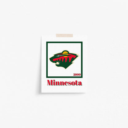 Minnesota Wild Minimalist Art Print