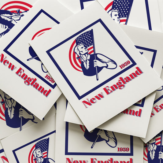 New England Patriots Minimalist Art Print