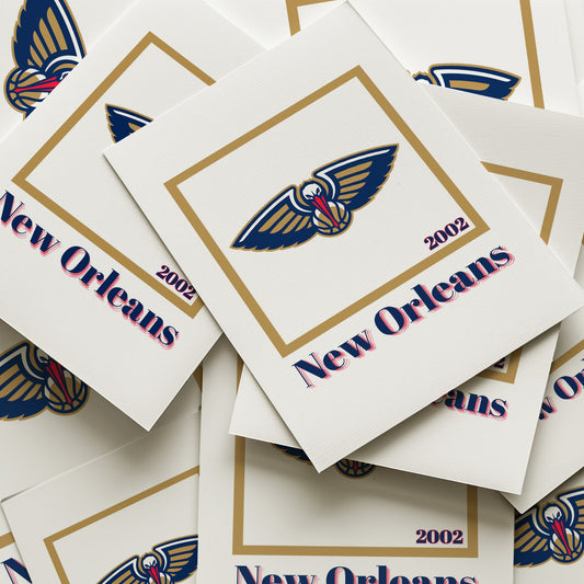 New Orleans Pelicans Minimalist Art Print