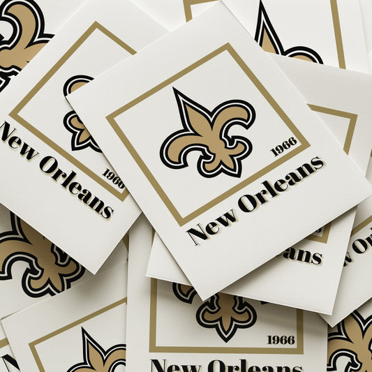 New Orleans Saints Minimalist Art Print