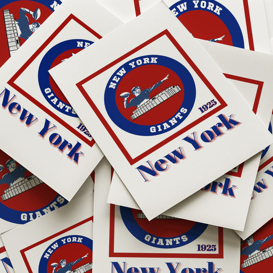 New York Giants Minimalist Art Print