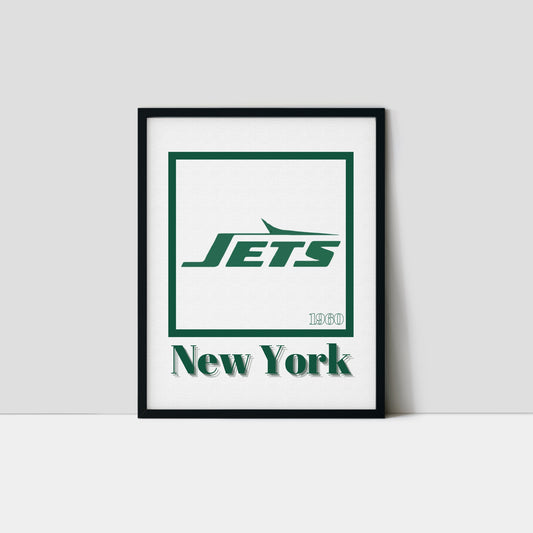 New York Jets Minimalist Art Print