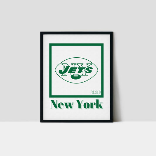 New York Jets Minimalist Art Print