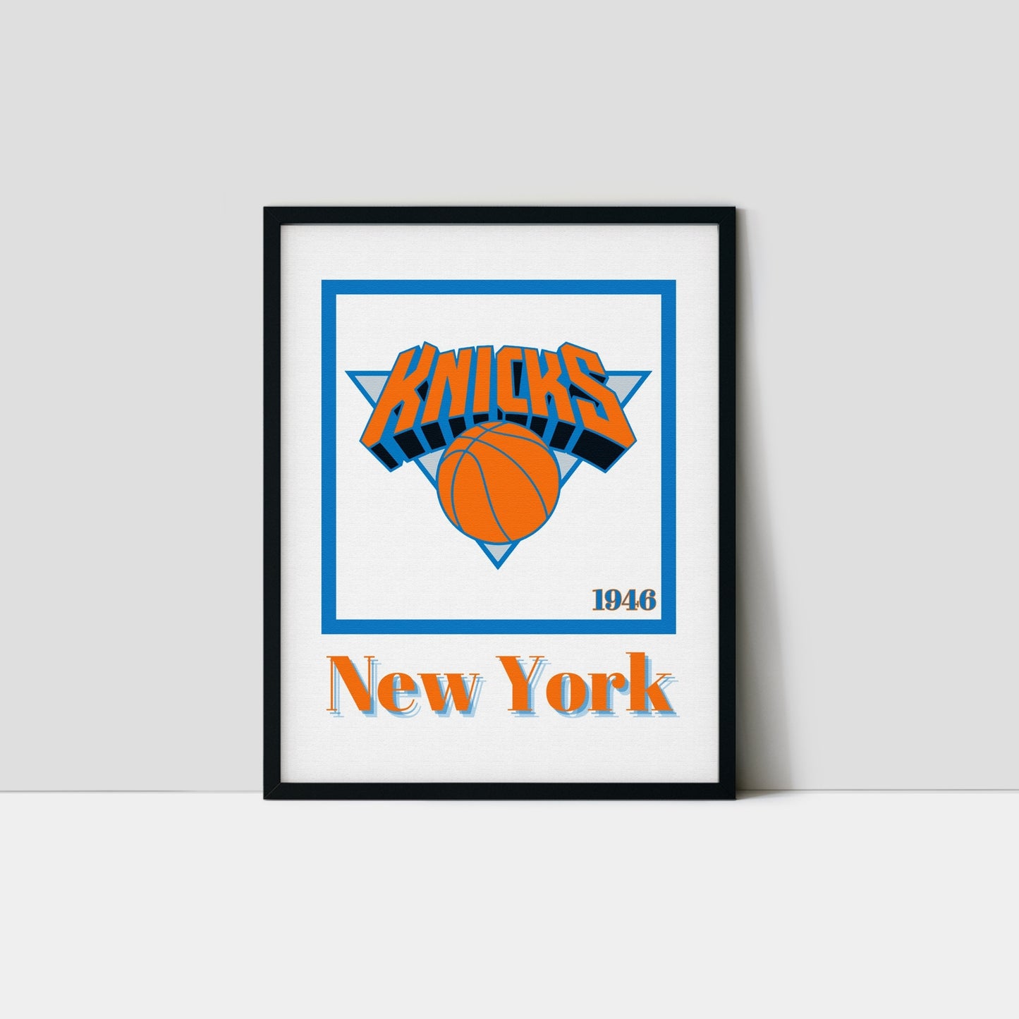 New York Knicks Minimalist Art Print