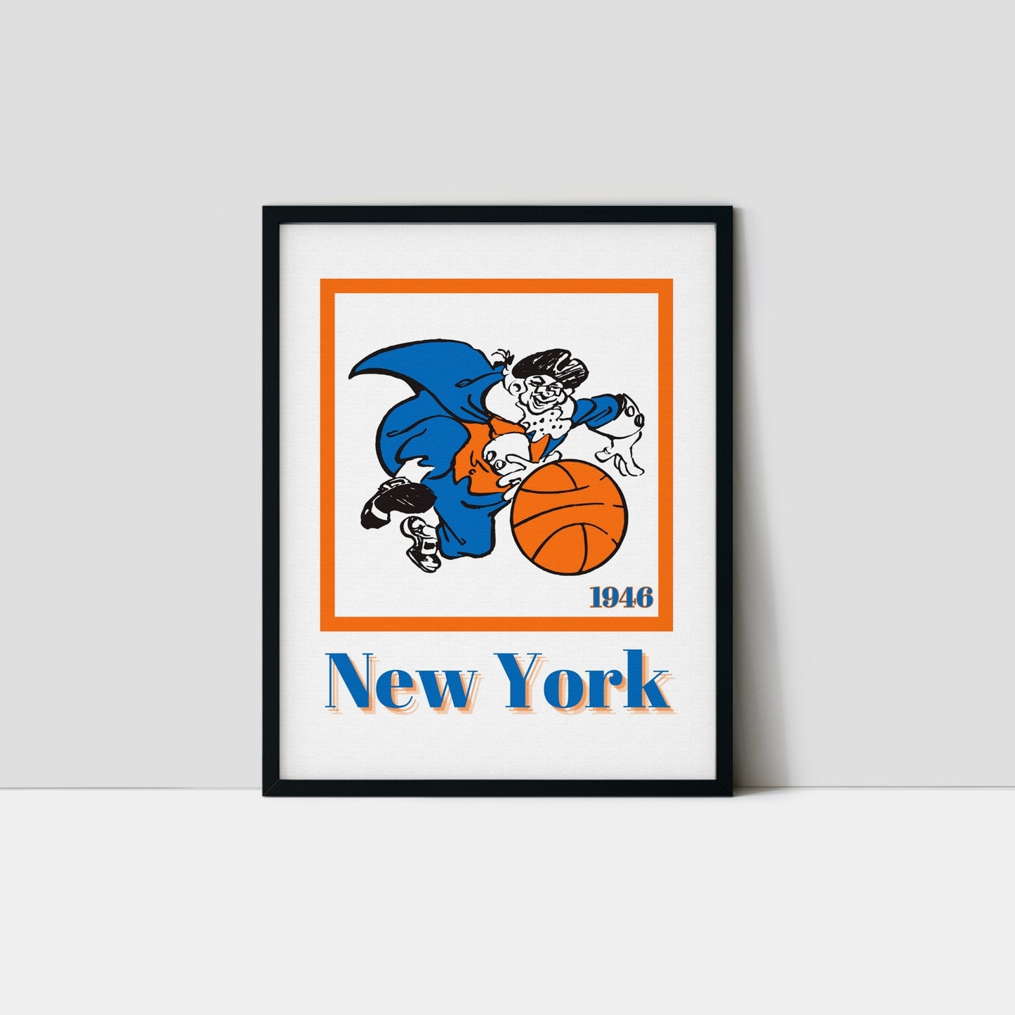New York Knicks Minimalist Art Print