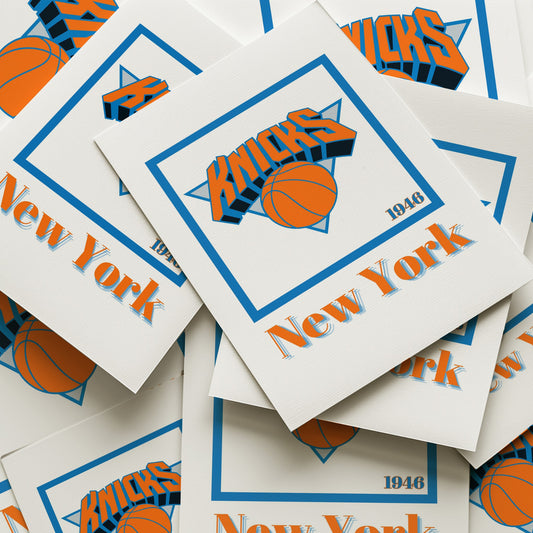 New York Knicks Minimalist Art Print