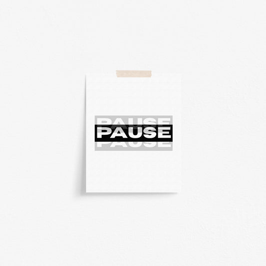 Pause