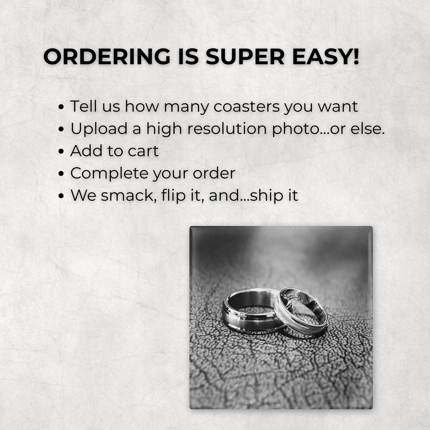 Custom Photo Coasters