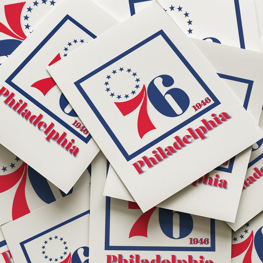 Philadelphia 76ers Minimalist Art Print