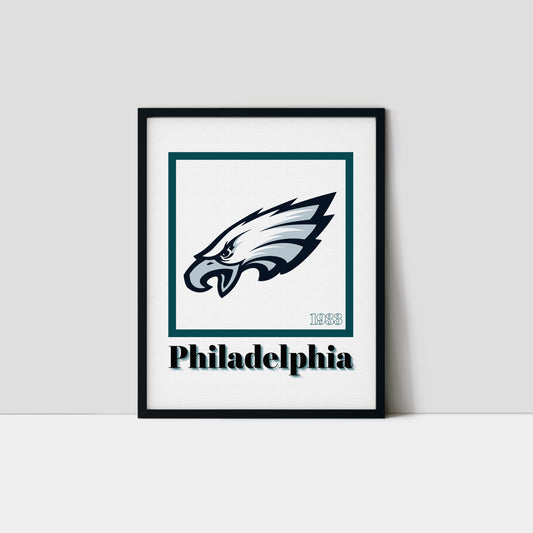 Philadelphia Eagles Minimalist Art Print