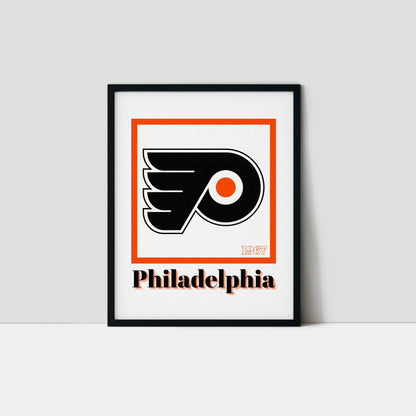 Philadelphia Flyers Minimalist Art Print