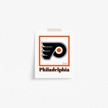 Philadelphia Flyers Minimalist Art Print