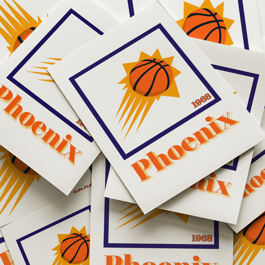 Phoenix Suns Minimalist Art Print
