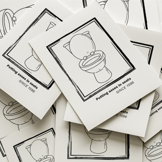 Putting Asses In Seats Since 1596 Art Print