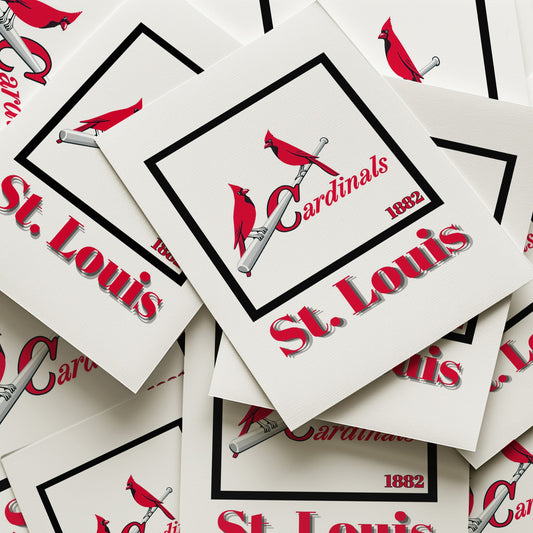 St. Louis Cardinals Minimalist Art Print