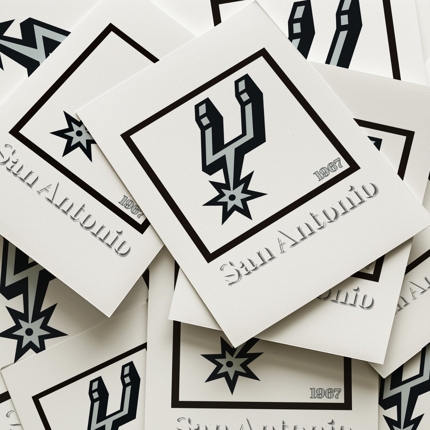 San Antonio Spurs Minimalist Art Print