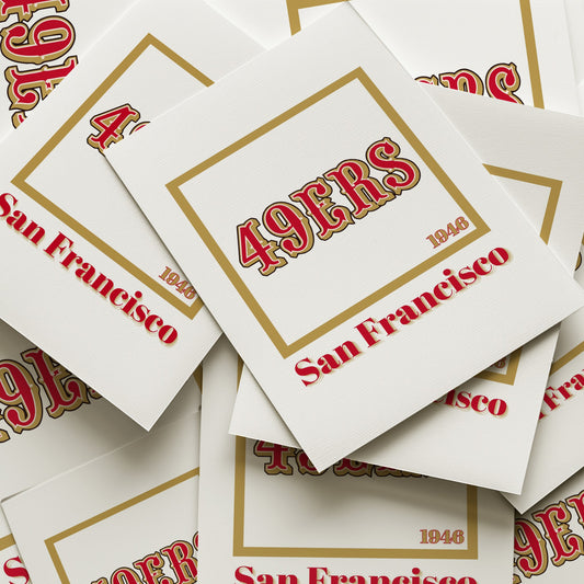San Francisco 49ers Minimalist Art Print