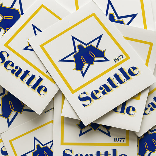 Seattle Mariners Minimalist Art Print