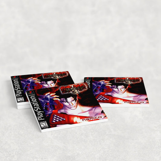 Tekken 3 PS1 Cover Art Coasters