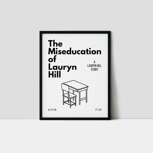 The Miseducation of Lauryn Hill Inspired Art Print