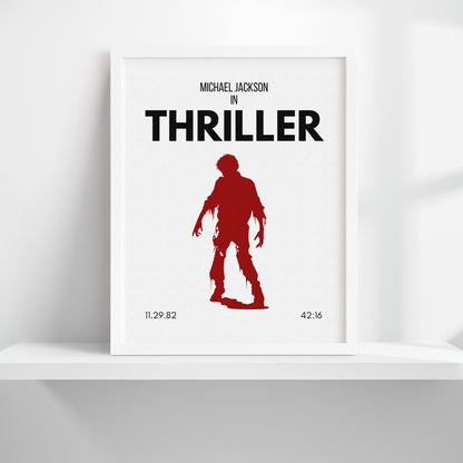 Thriller Inspired Art Print