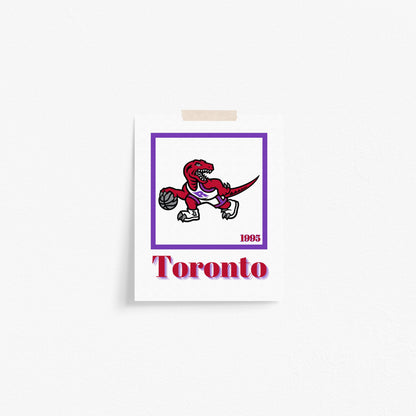 Toronto Raptors Minimalist Art Print