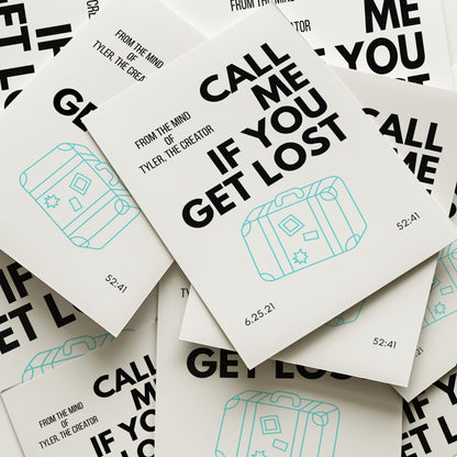 Call Me If You Get Lost Inspired Art Print