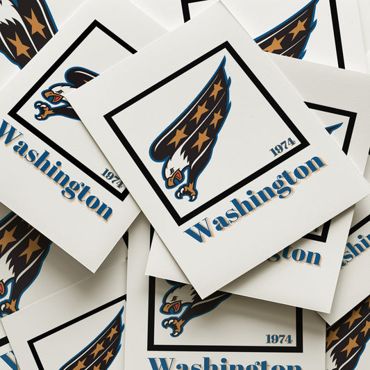 Washington Capitals Minimalist Art Print
